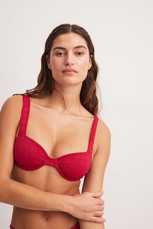 Red Angleis Bikini Bra