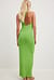 Asymmetric Back Maxi Dress