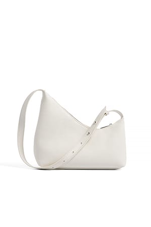 Offwhite Asymmetric Shoulder Bag