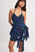 Chiffon Frills Mini Dress