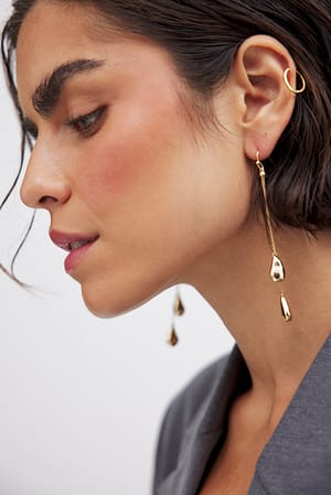 Gold Dangle Earrings