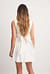 Deep Back Bow Detail Mini Dress