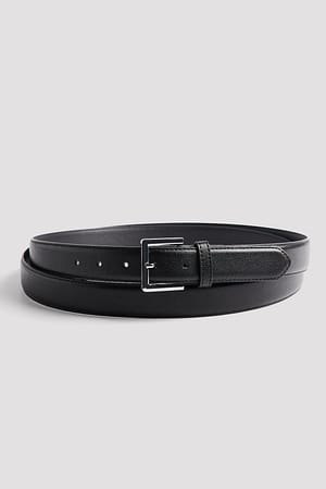 Black Double Layered Belt