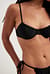 Drawstring Tie Bikini Bra