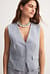 Hidden Buttoned Vest