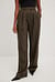 High Waist Pleated Wide Leg Pants