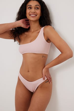 Pink High Waisted Panties