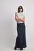 Jersey Low Waist Maxi Skirt