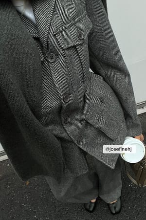 Grey Multi Tweed Jacket