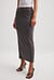 Modal Straight Fit Maxi Skirt