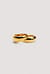 Gold Plated Double Pack Rings