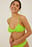 Recycled Ruched Cup Bikini Top