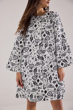 Tattoo Print White The Tattoo Jacket