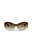 Oval Frameless Sunglasses