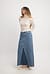 Panel Maxi Denim Skirt