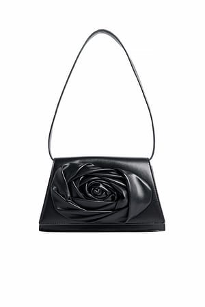 Black Rose Shoulder Bag