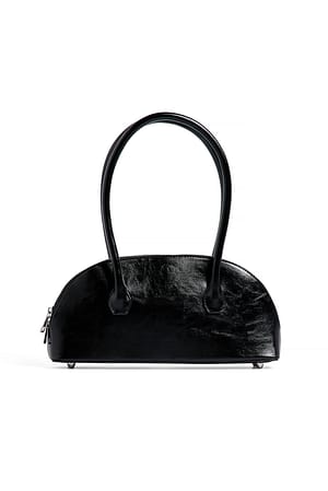 Black Rounded Bowling Bag