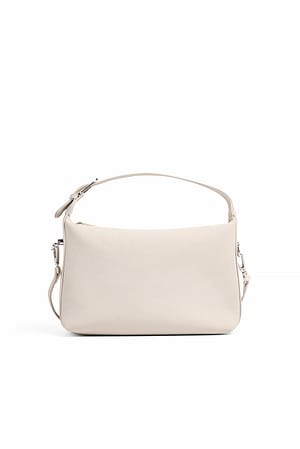 Cold Beige Soft Buckle Detail Bag