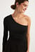 Soft Line One Shoulder Top