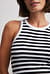 Striped Ribbed Tank