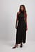 Structured Halterneck Maxi Dress