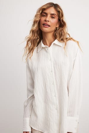 White Structured Shirt