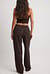 Tailored Mid Waist Pants