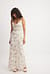 Waterfall Mesh Maxi Dress